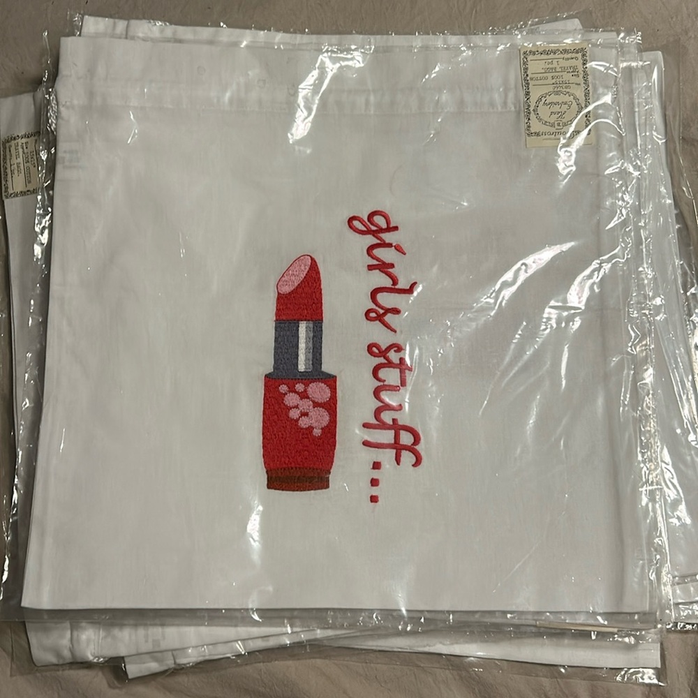“Girls stuff” bags